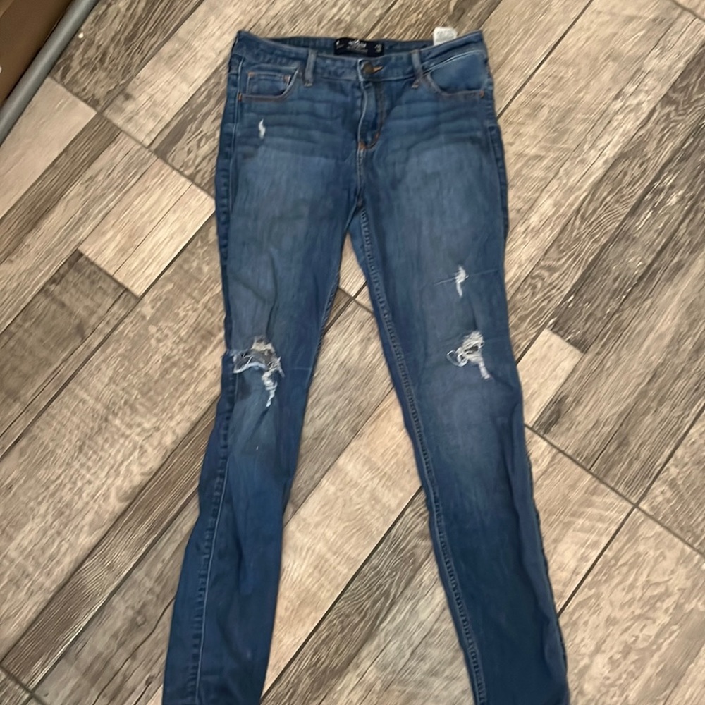 Hollister mid rise dipper skinny 29/30 9R